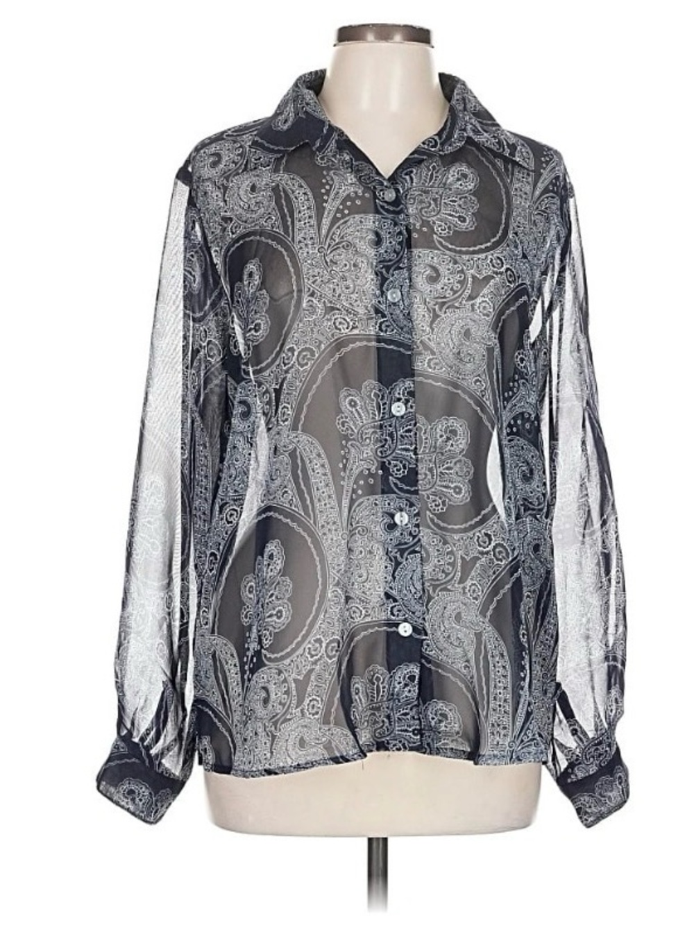 Patchington Size L paisley Long sleeve blouse